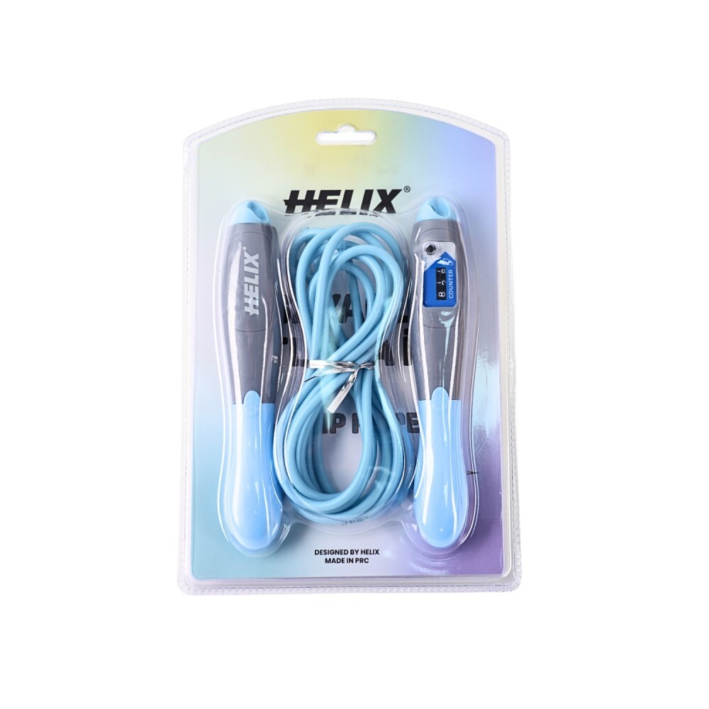 Helix Atlama İpi Mavi Sayaçlı - CJR-100 Helix Atlama İpi Mavi Sayaçlı - CJR-100
